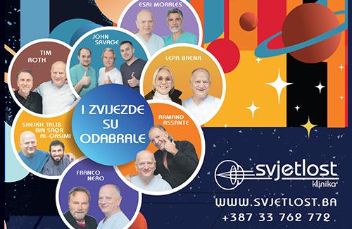 I poznate zvijezde su odabrale, odaberi i ti: Svjetlost - u službi zdravlja vaših očiju!