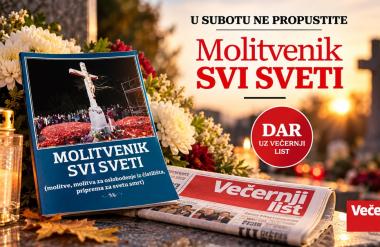 MOLITVENIK, VELIKI DAR VEČERNJEG LISTA BiH, izlazi u subotu 31. listopada
